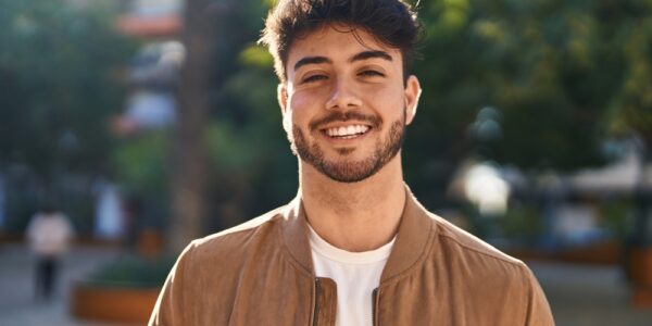 Man with pain relief after steroid treatment for TMJ in New Jersey