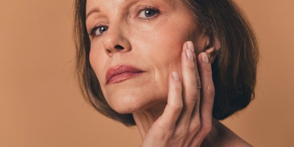 Woman with reduced TMJ pain after Botox injection in West Orange, NJ